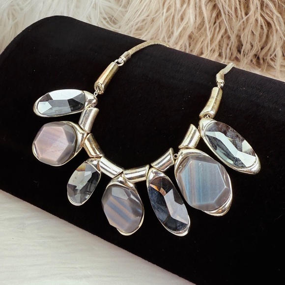 Robert Lee Morris RLM Soho Vintage Silvertone Weighted Necklace - Picture 8 of 8